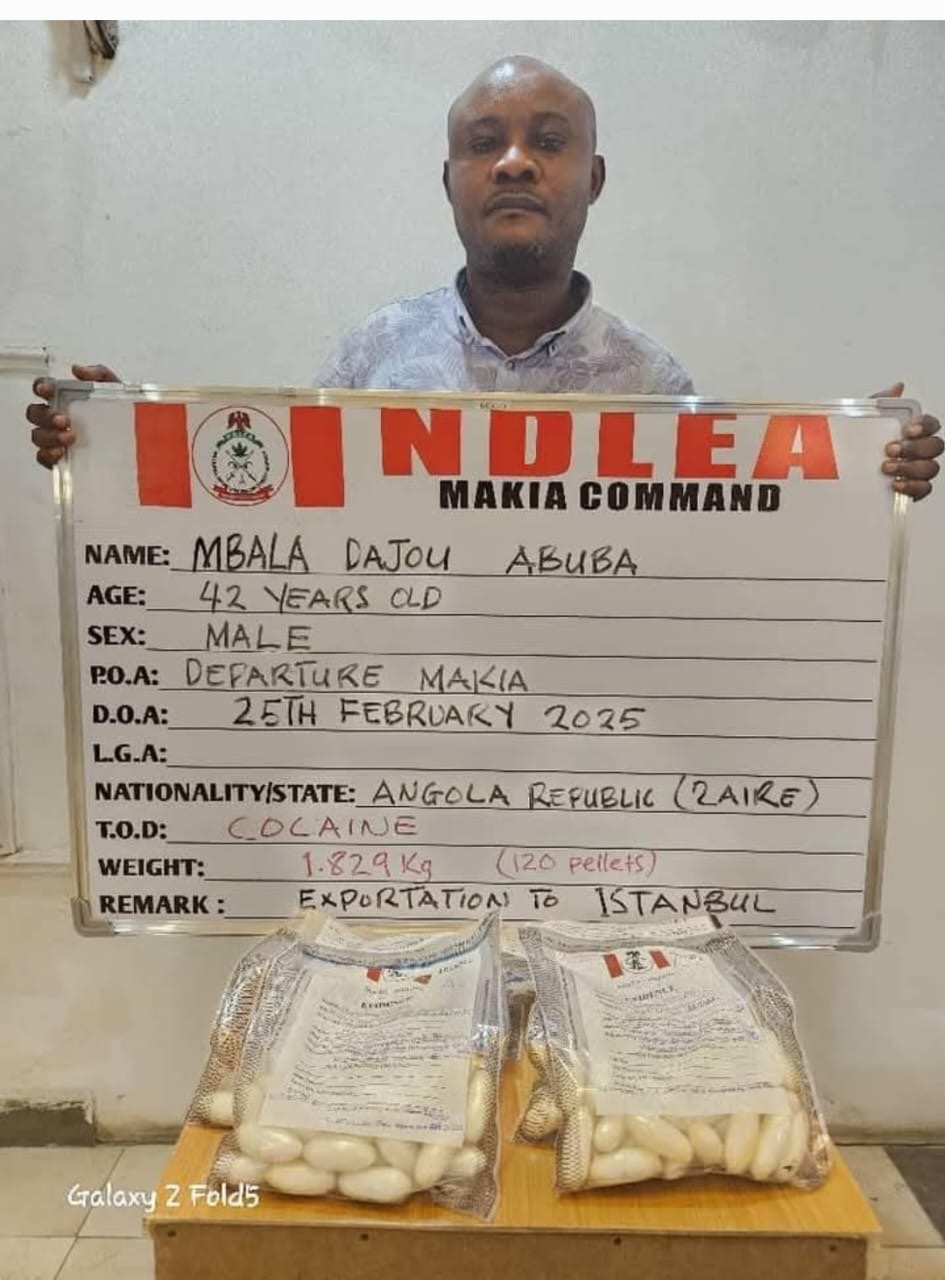Angolano julgado e condenado na Nigéria por tráfico de drogas pesadas