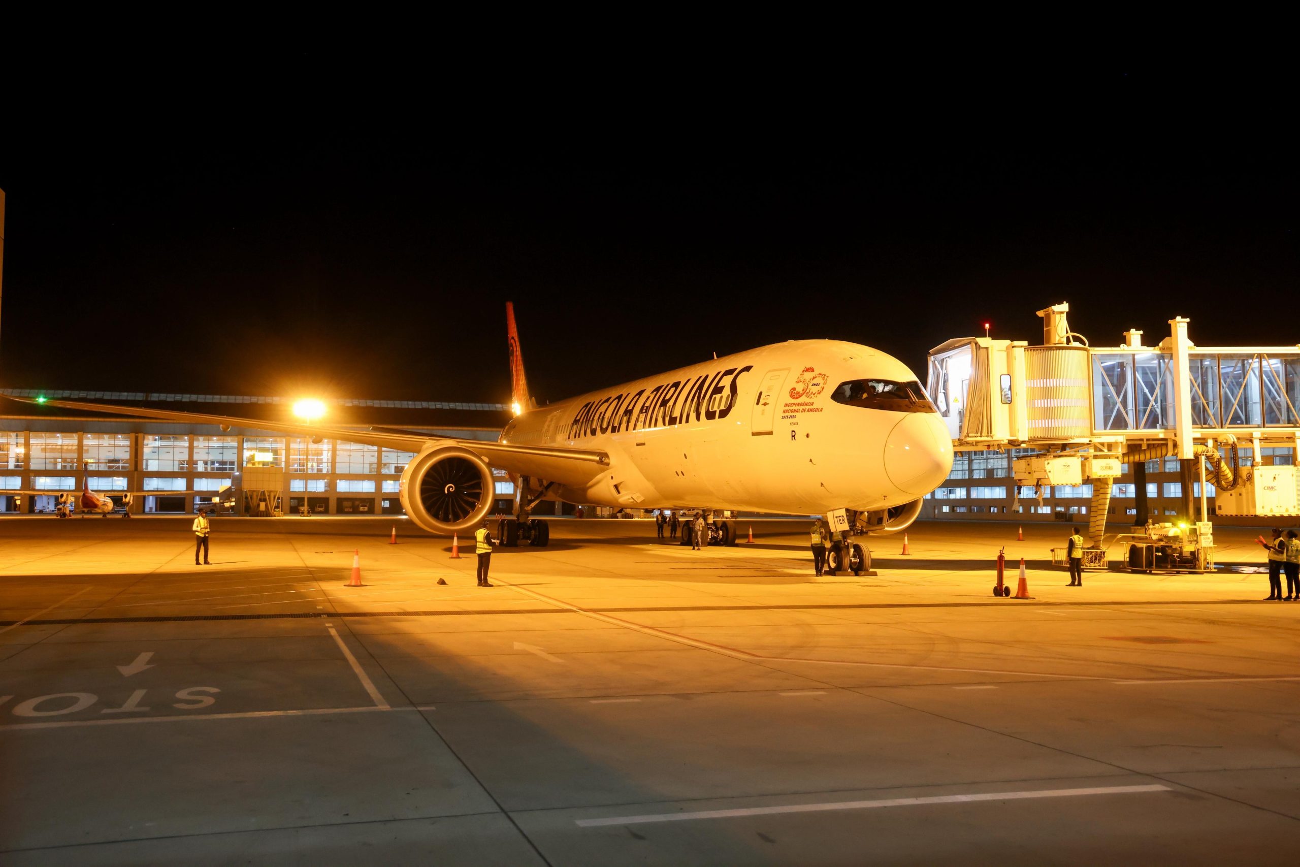 Taag Angola Airlines take delivery of its second Boeing 787-9 Dreamliner
