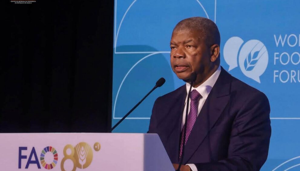 Discurso integral do PR de Angola, João Lourenço, no Fórum Mundial da Alimentação